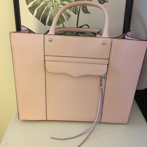 Rebecca Minkoff MAB medium tote in champagne